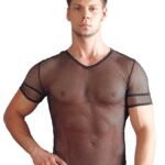 21606331740 andrika fanelakia Mens Shirt Transparent fishnet 11
