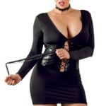 24706591051 Cottelli Collection Plus Dress Set Black sexy fashion forema mauro 1