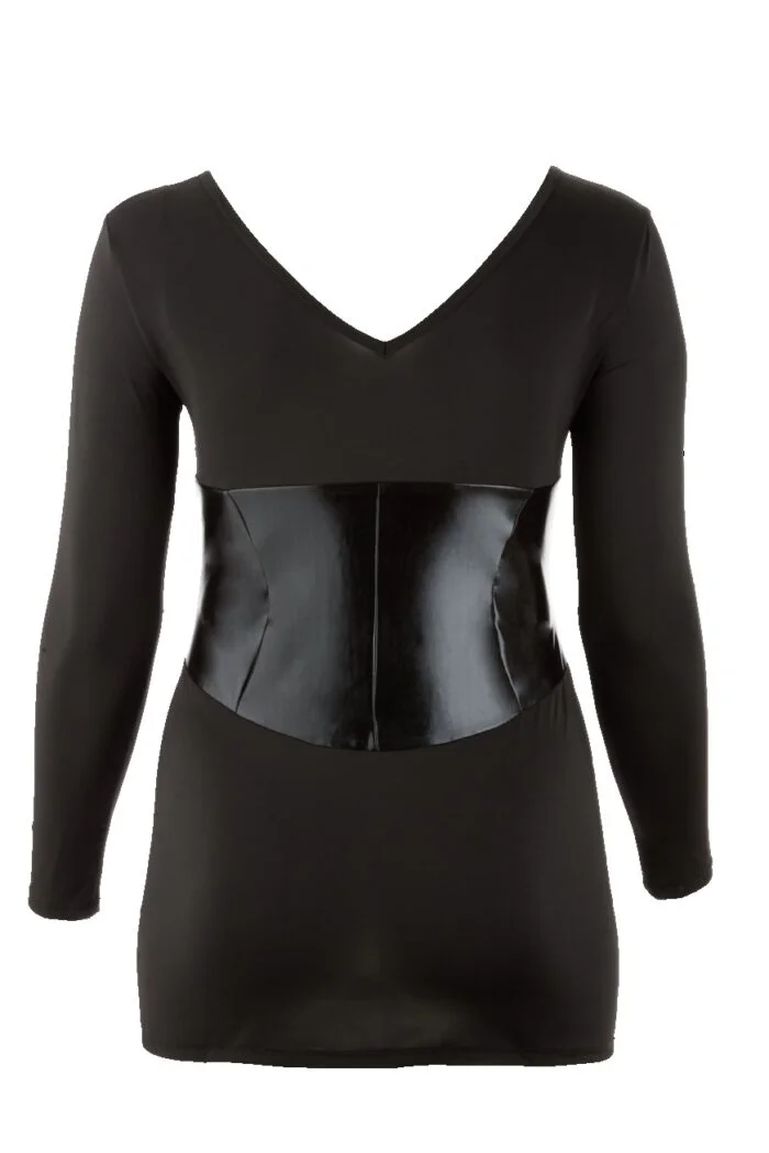 24706591051 Cottelli Collection Plus Dress Set Black sexy fashion forema mauro 5 1