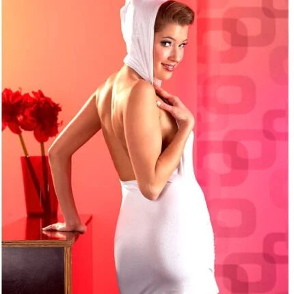 27111762011 sexy mini forema leuko Mini Dress Red Corner white erotikes aggelies 3