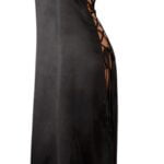 27510381111 mauro saten kimono chemise black satin 3